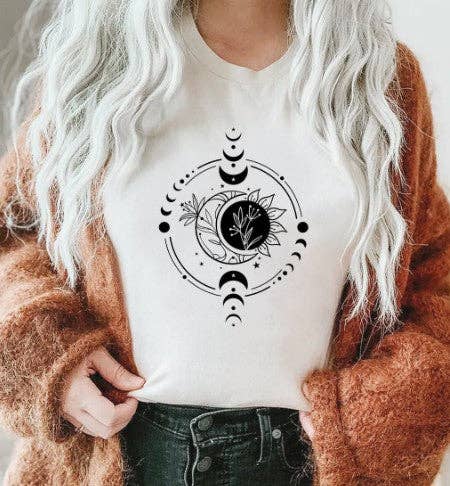 Celestial Moon and Sun Sweatshirt