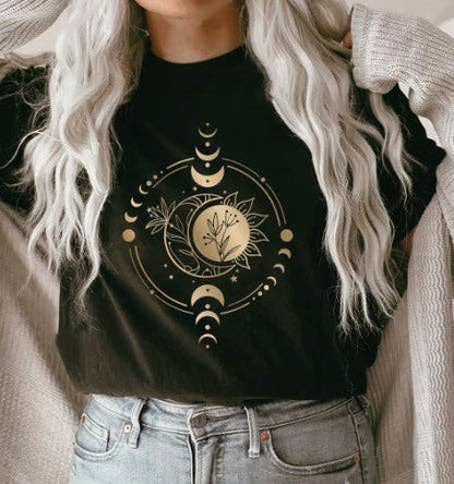 Celestial Moon and Sun Sweatshirt