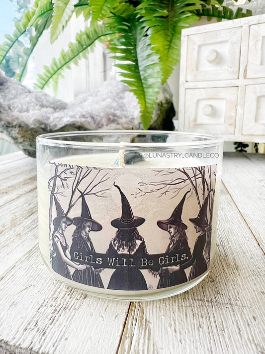 Girls Will Be Girls Witches 5oz Soy Candle
