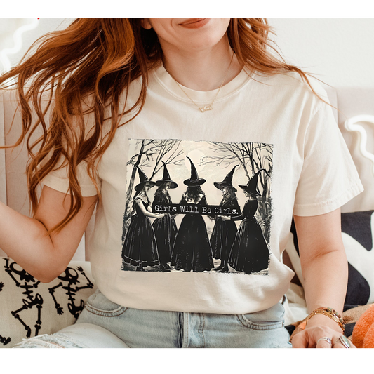 Girls Will Be Girls Witchy T-Shirt